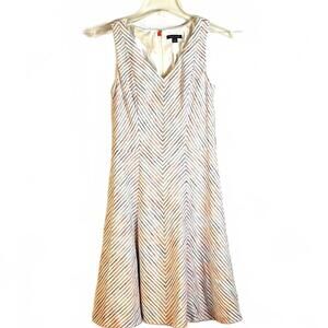 Tommy Hilfiger‎ Women's Linen Chevron Dress